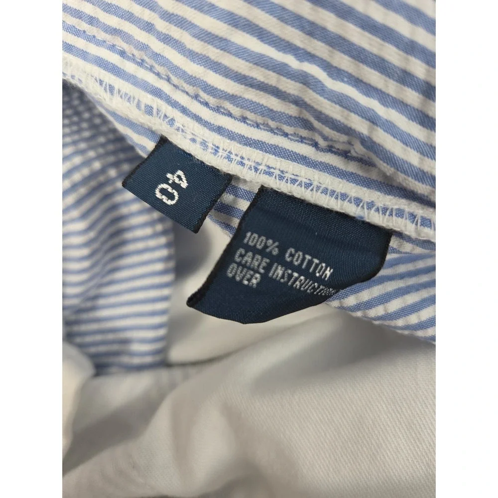 Polo Ralph Lauren Shorts 40 Blue White Seersucker Golf Classic Old Money Preppy‎